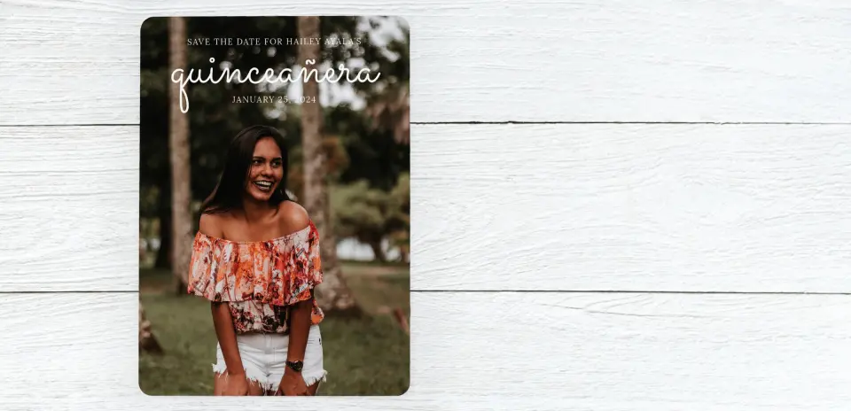 Save the Date Card Front