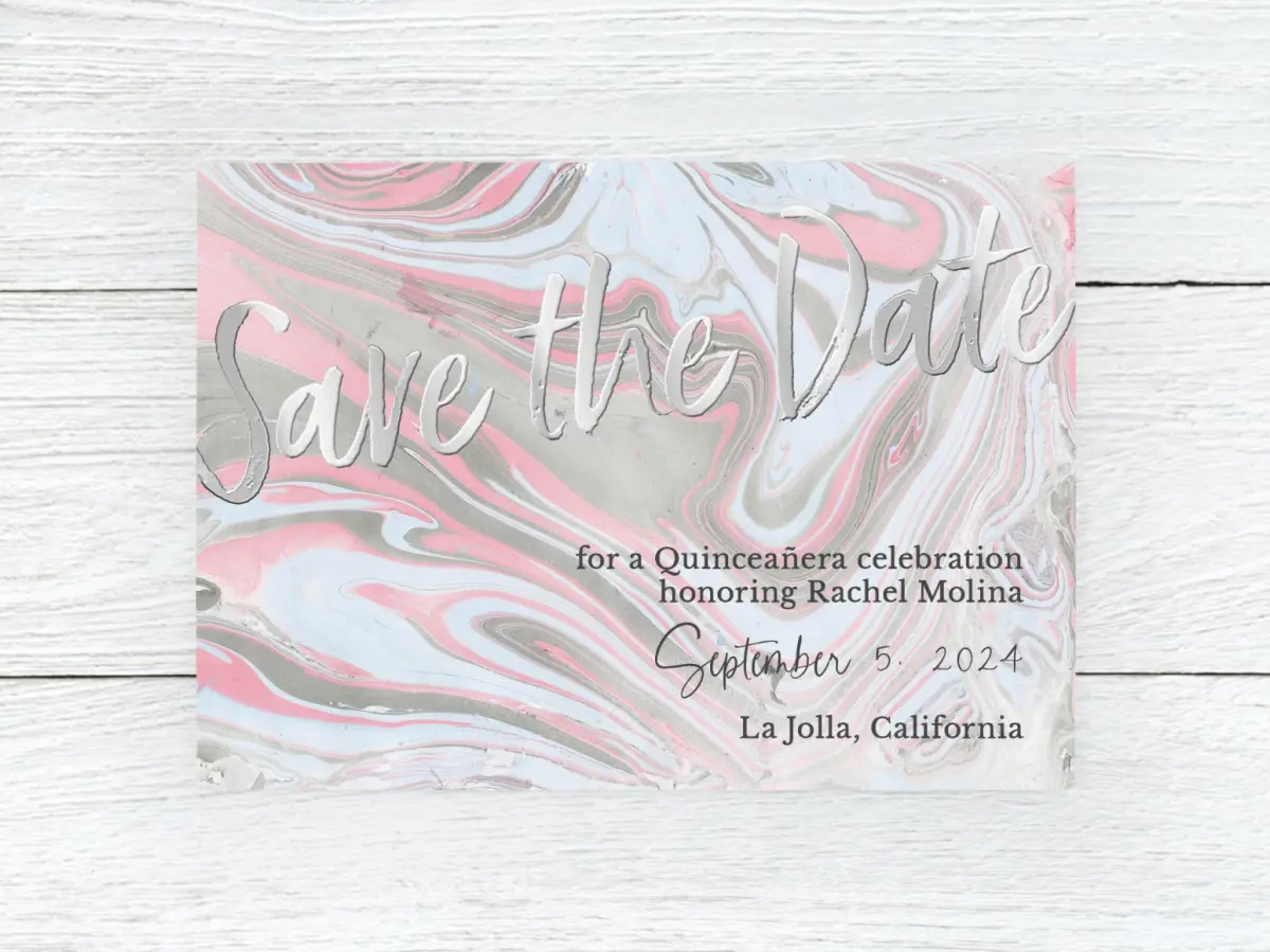 Save the Date Card Front