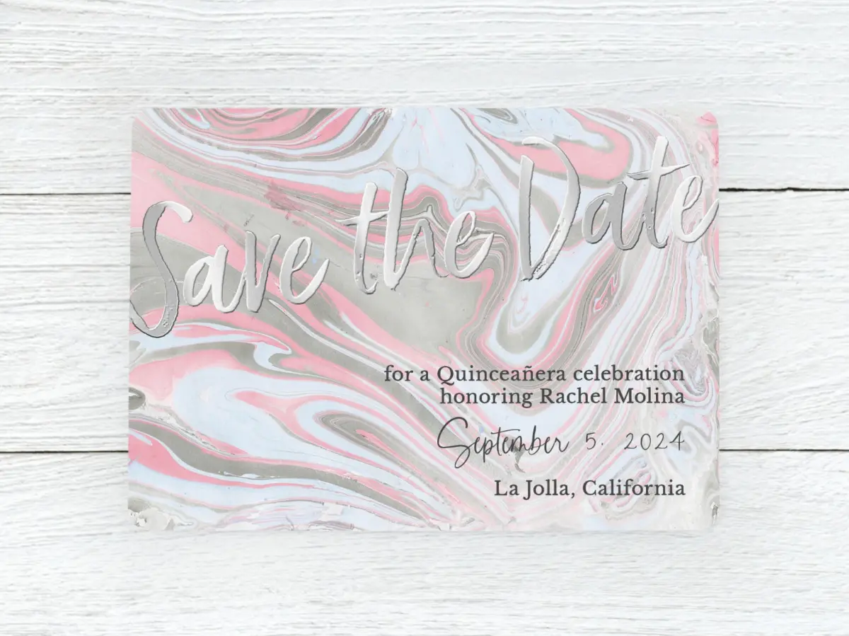 Save the Date Card Front