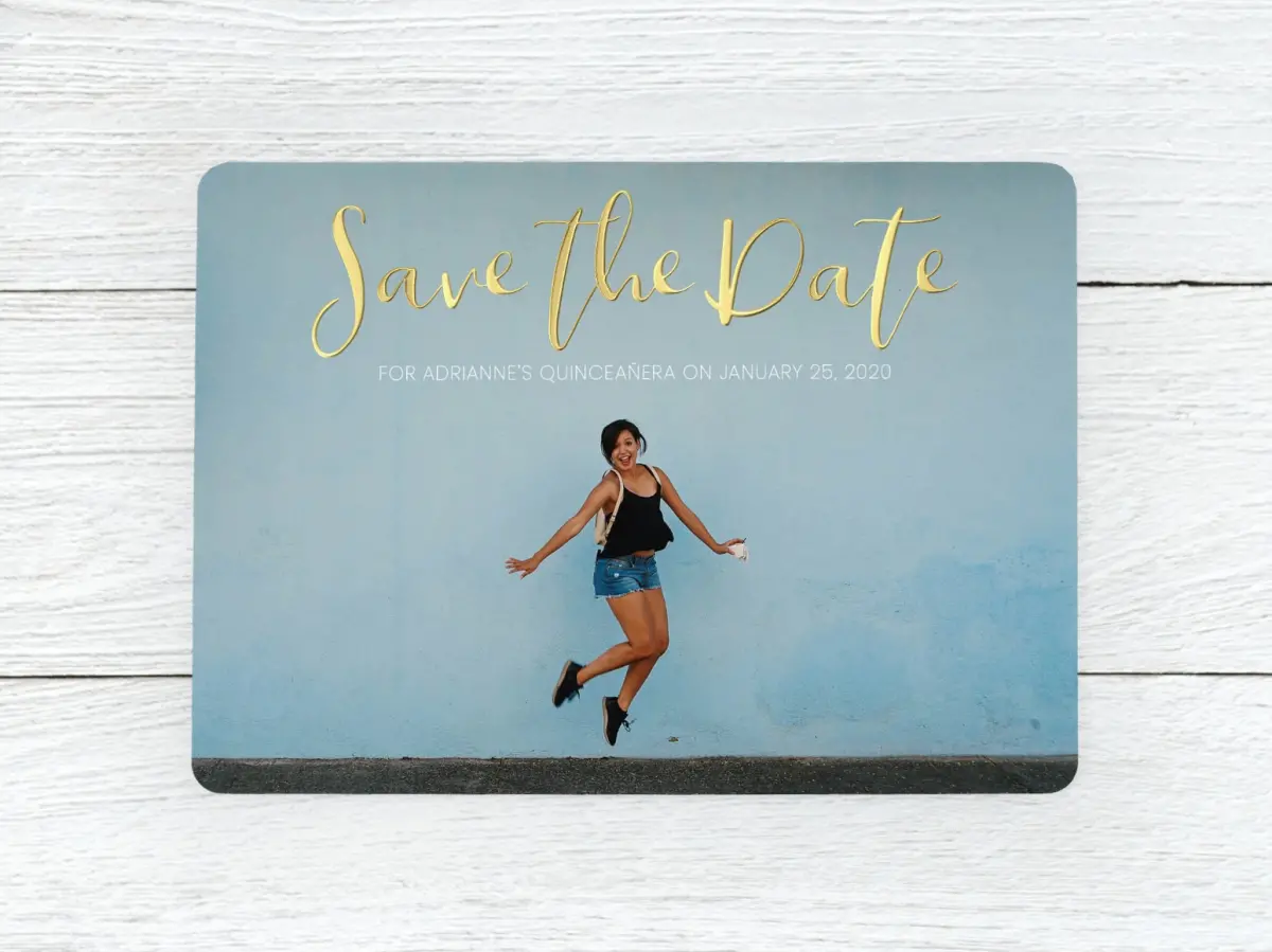 Save the Date Card Front