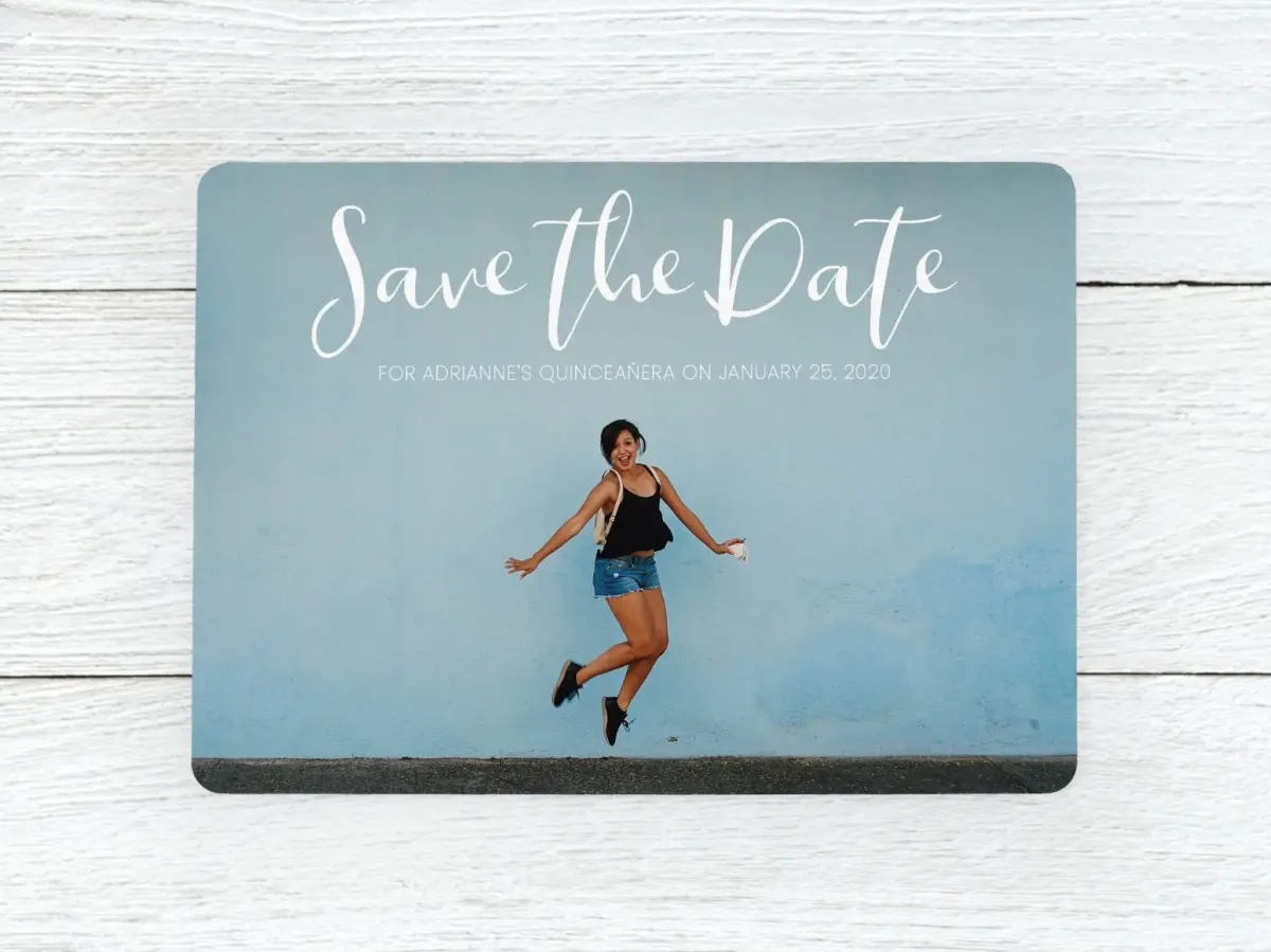 Save the Date Card Front