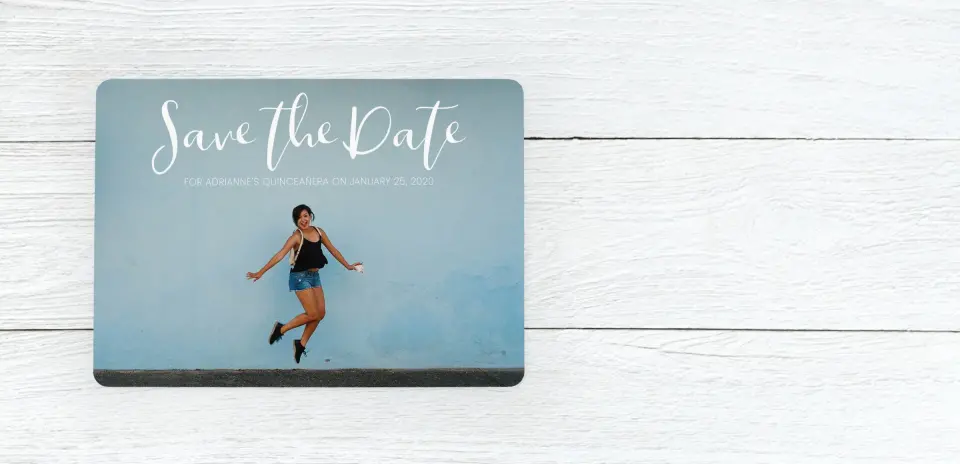 Save the Date Card Front