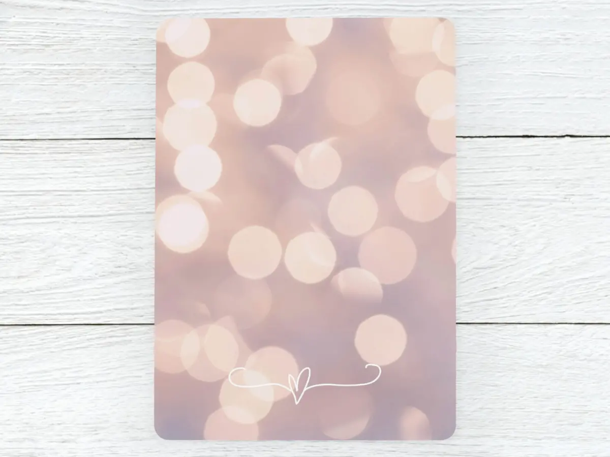 Save the Date Card Back