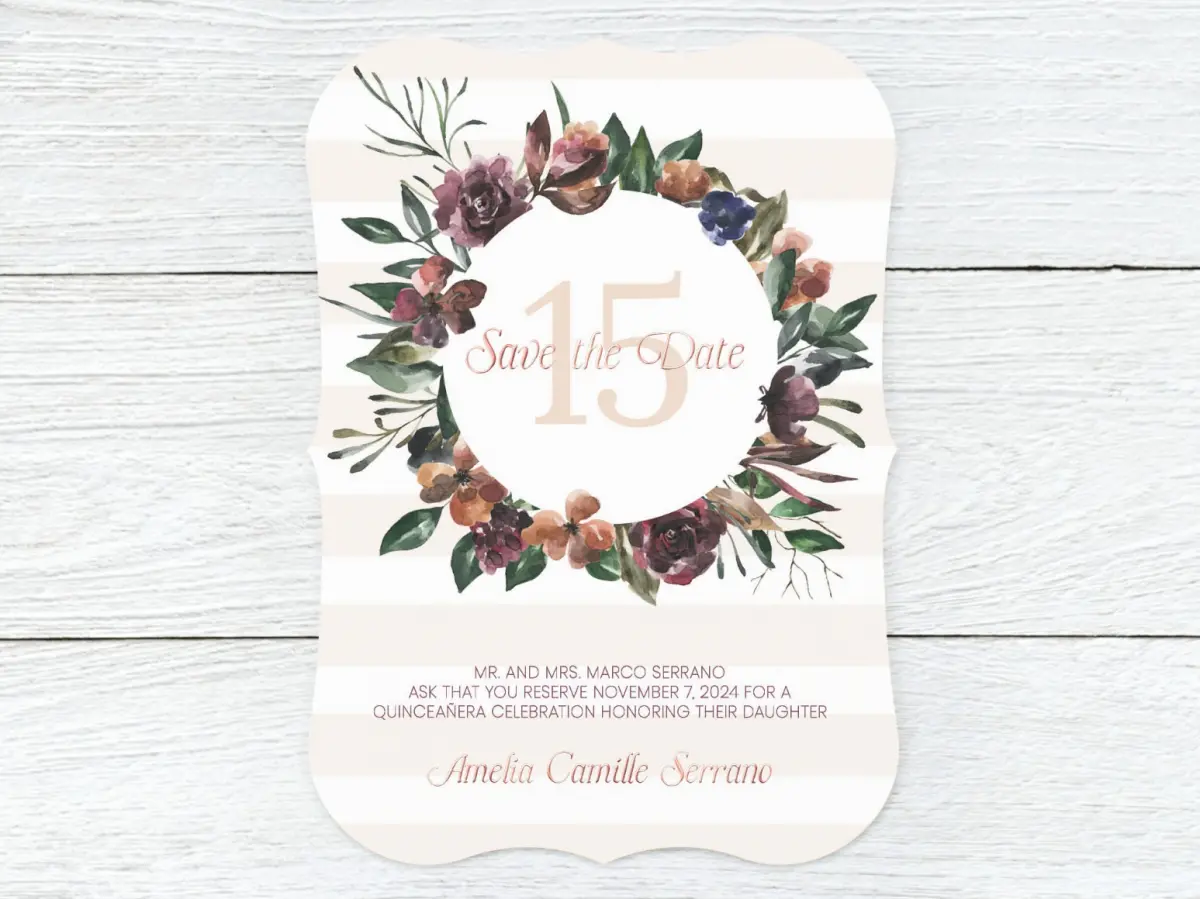 Save the Date Card Front