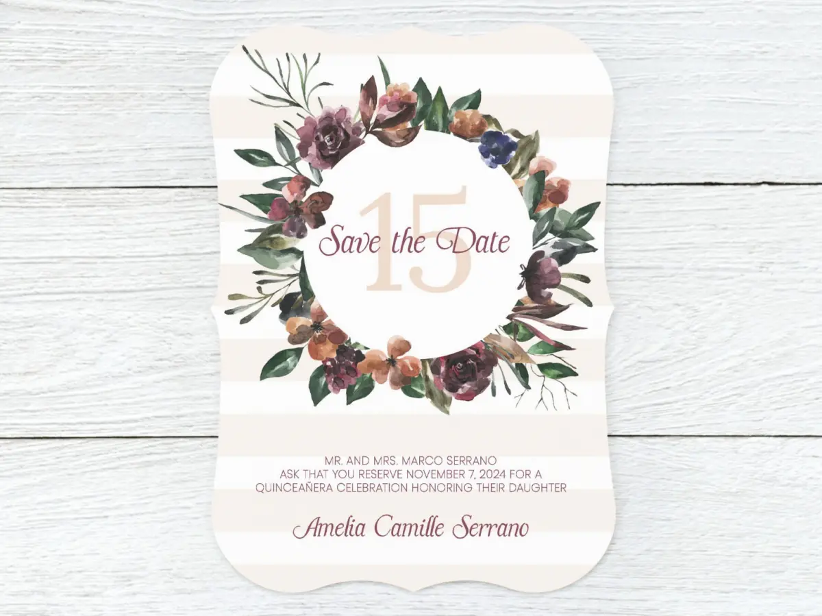 Save the Date Card Front