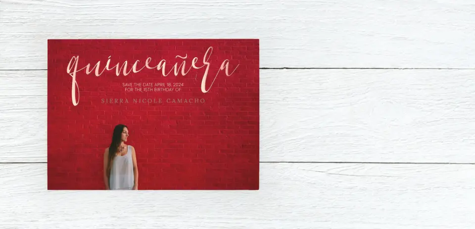 Save the Date Card Front