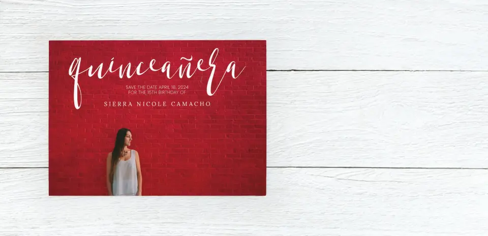 Save the Date Card Front