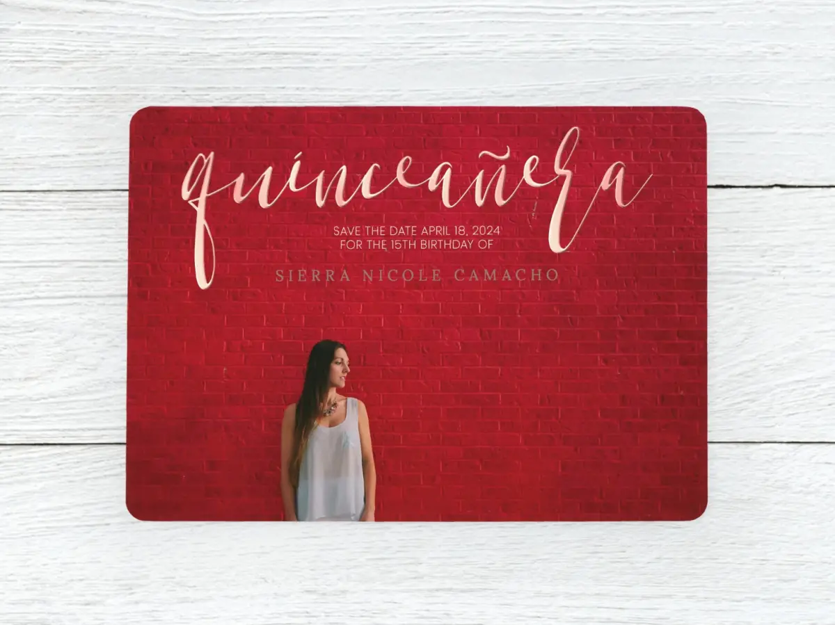 Save the Date Card Front