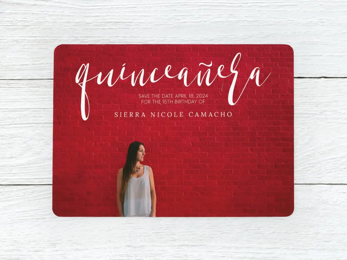 Save the Date Card Front