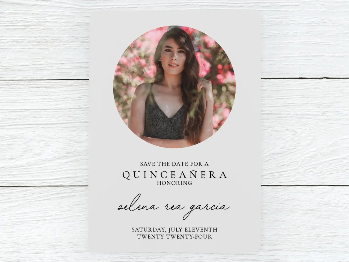 Save the Date Card Front