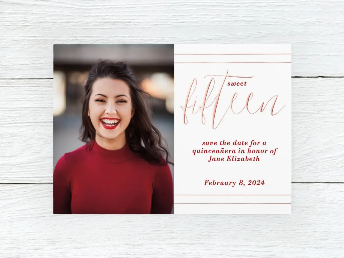 Save the Date Card Front