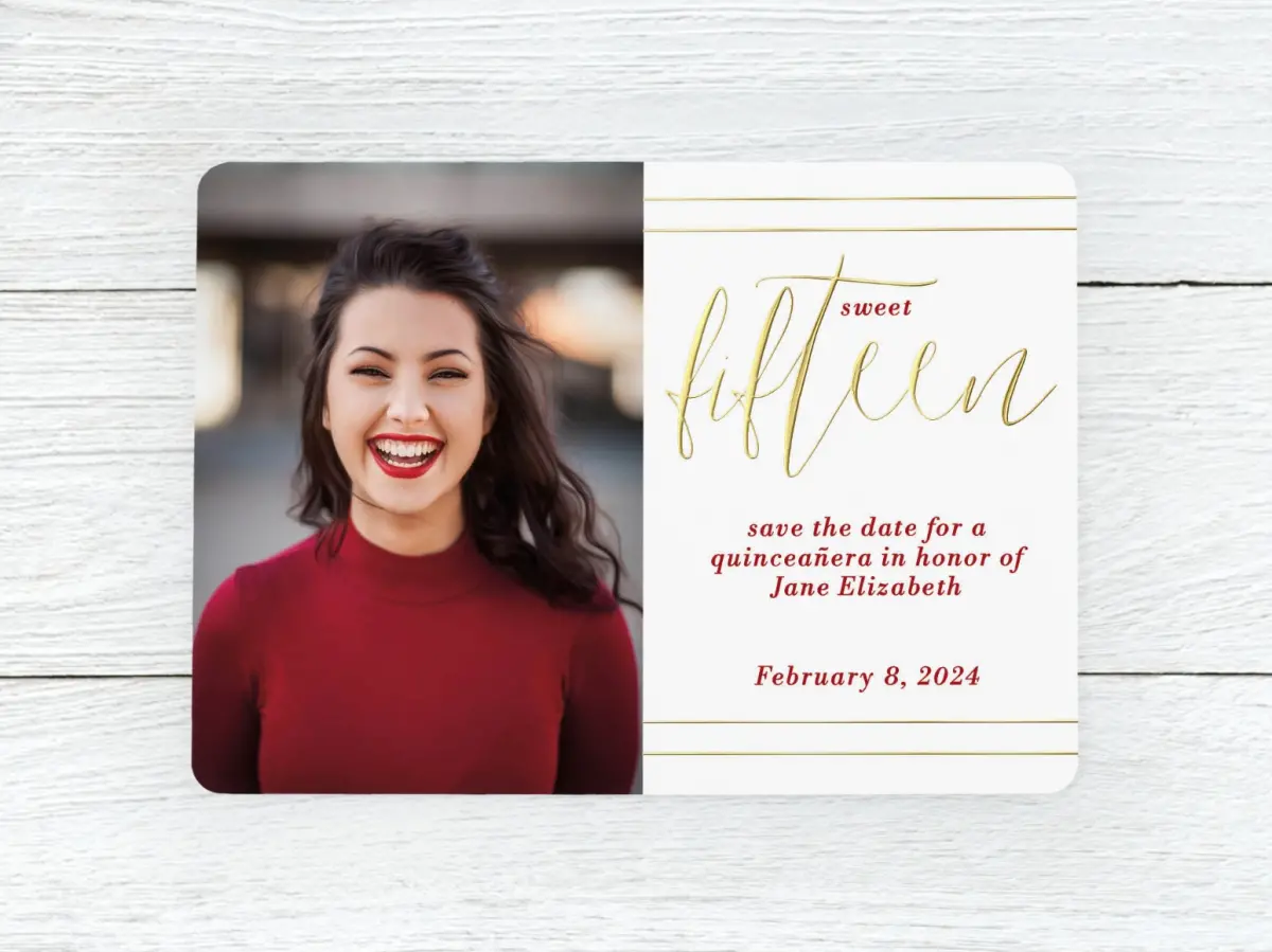 Save the Date Card Front