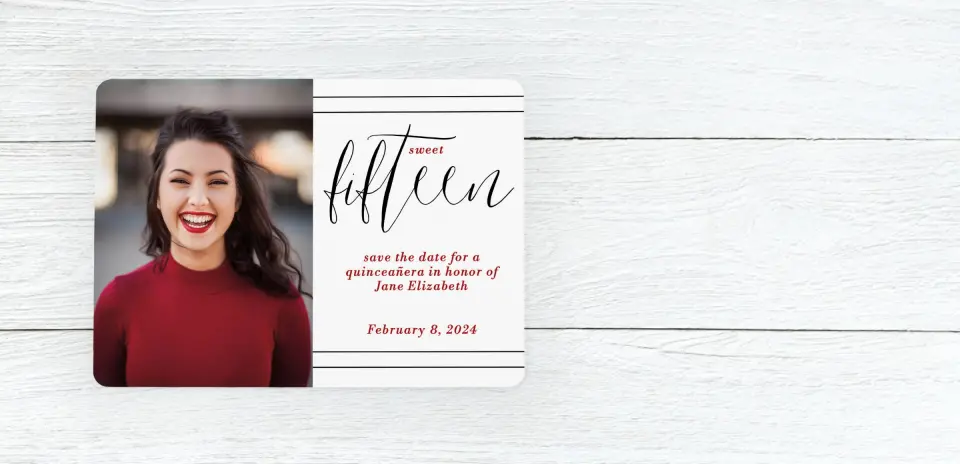 Save the Date Card Front