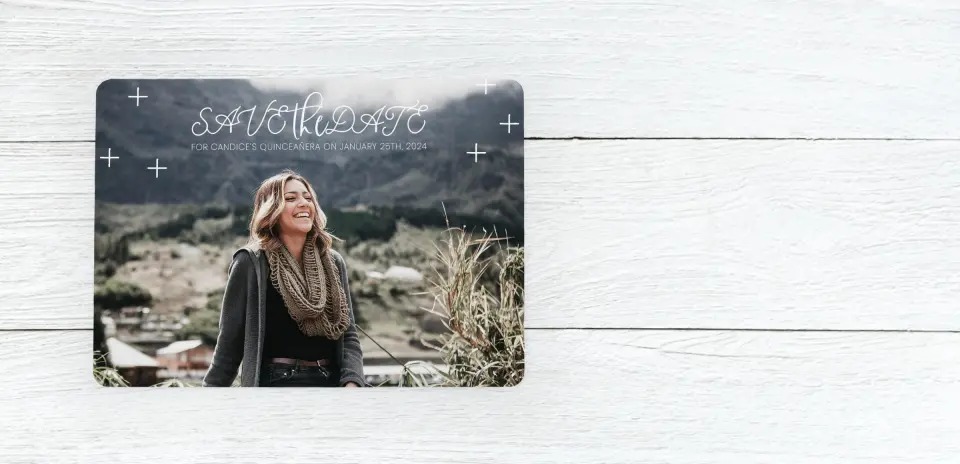 Save the Date Card Front