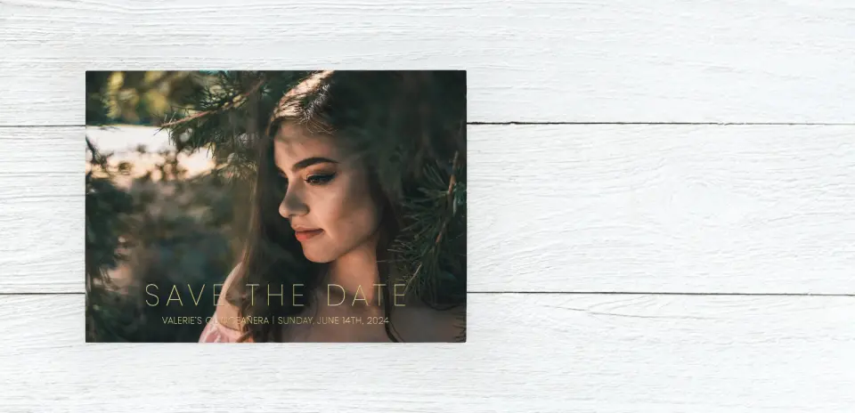 Save the Date Card Front