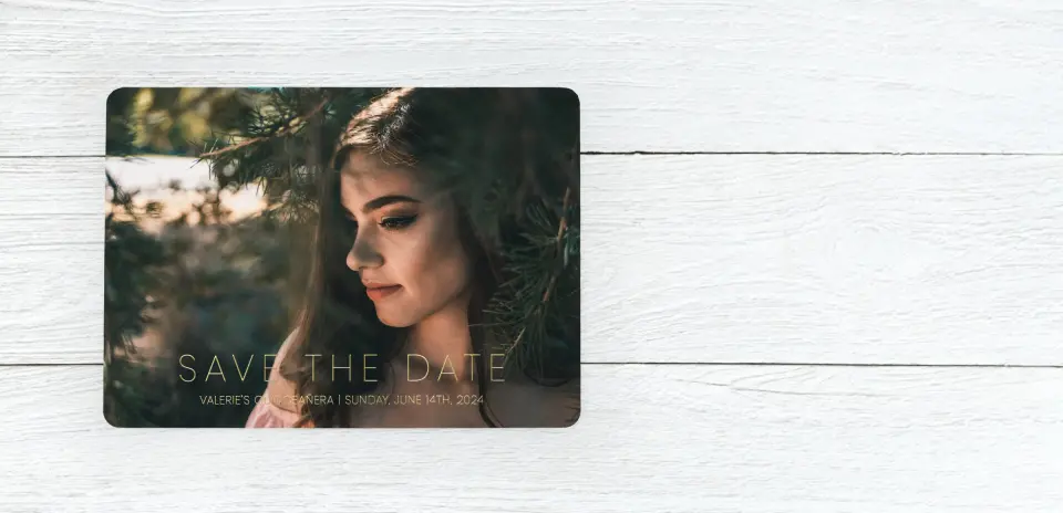Save the Date Card Front