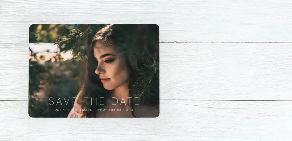 Save the Date Card Front