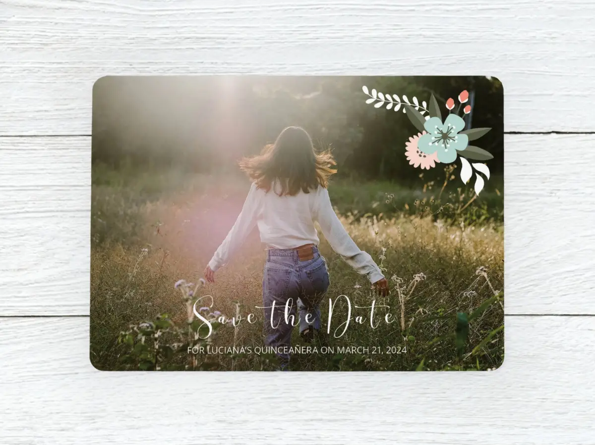 Save the Date Card Front