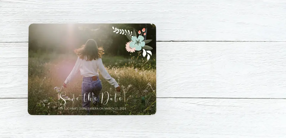 Save the Date Card Front