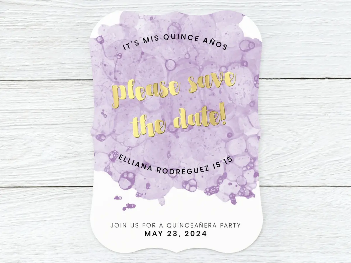 Save the Date Card Front