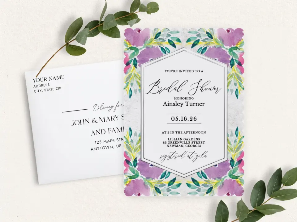 Front & Envelope