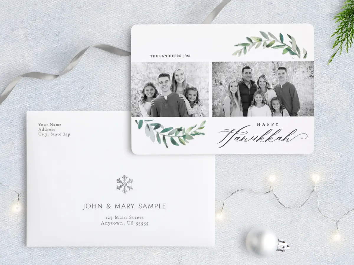 Front with Envelope Design