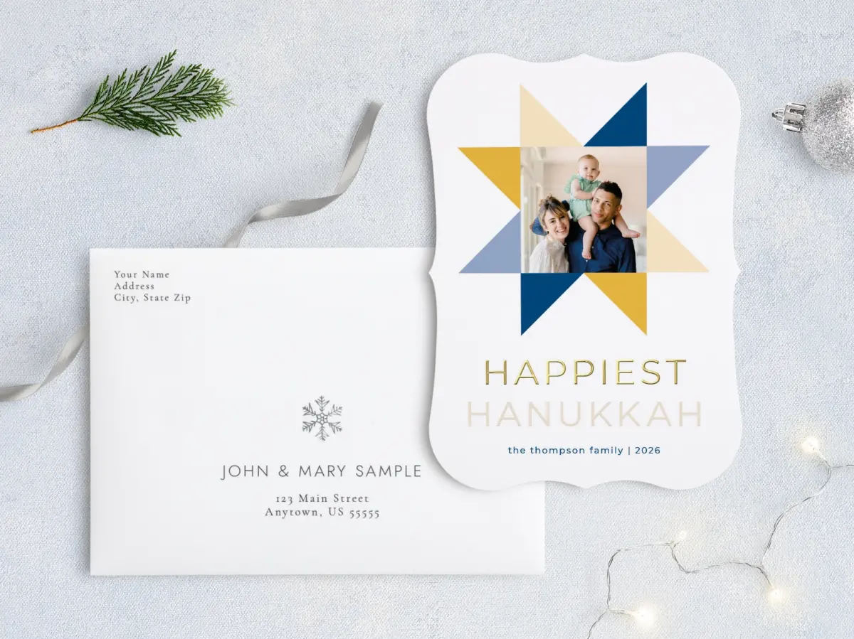 Front with Envelope Design