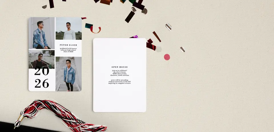 Grad Card Back
