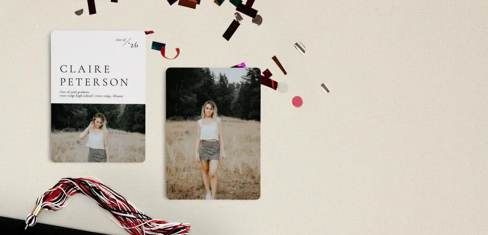 Grad Card Back