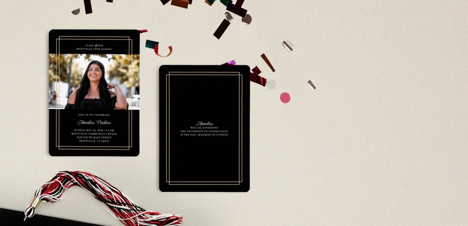 Grad Card Back