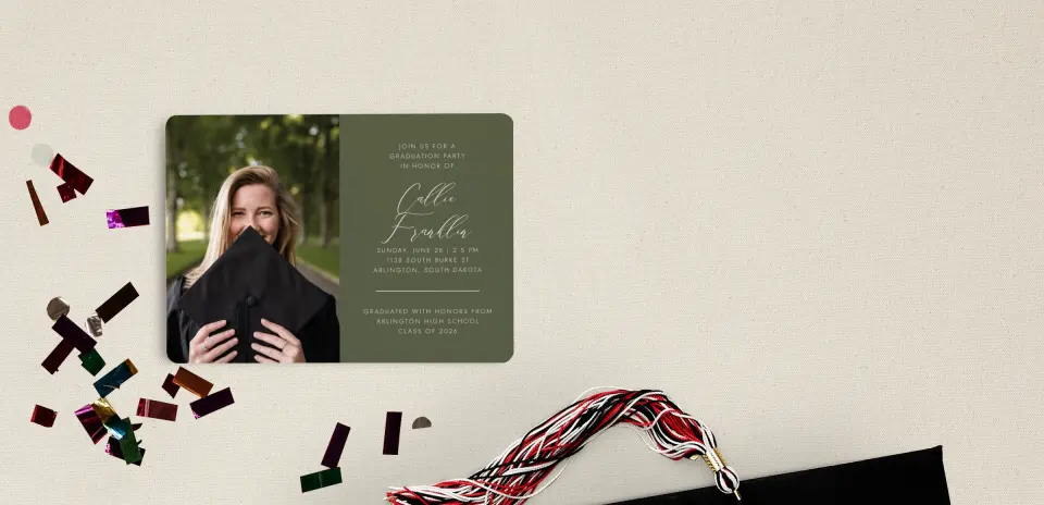 Grad Card Front