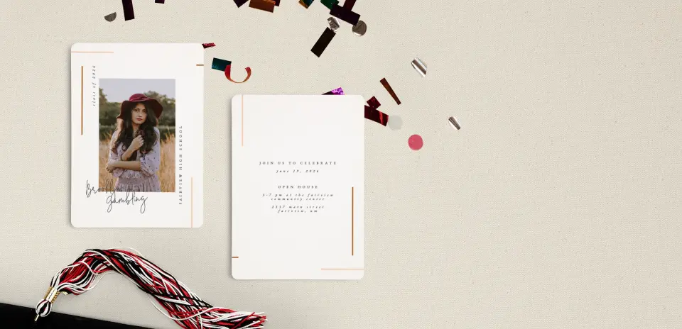 Grad Card Back
