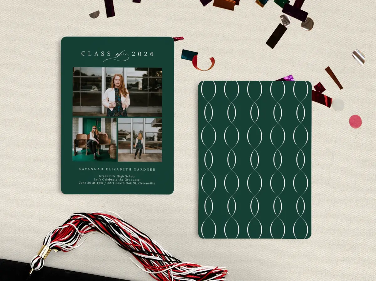 Grad Card Back