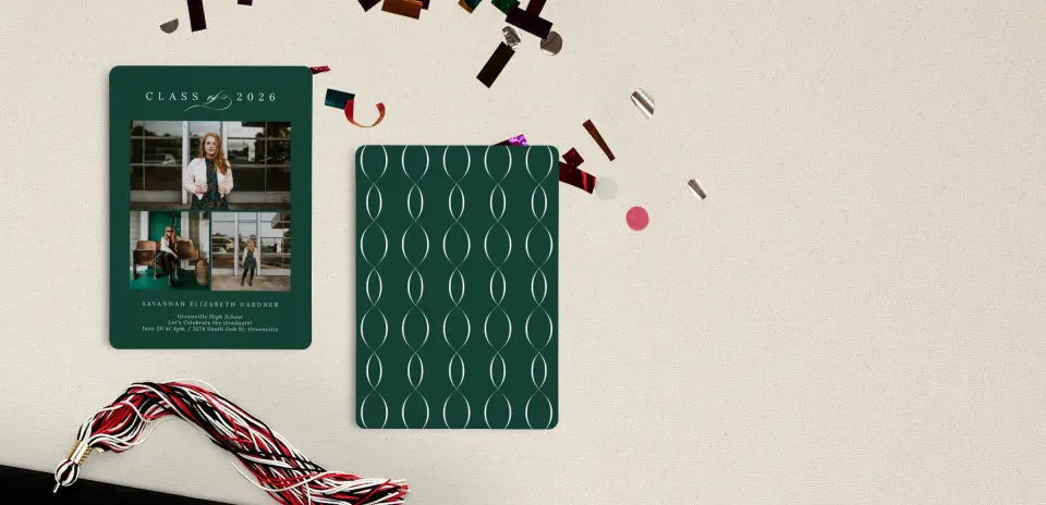 Grad Card Back