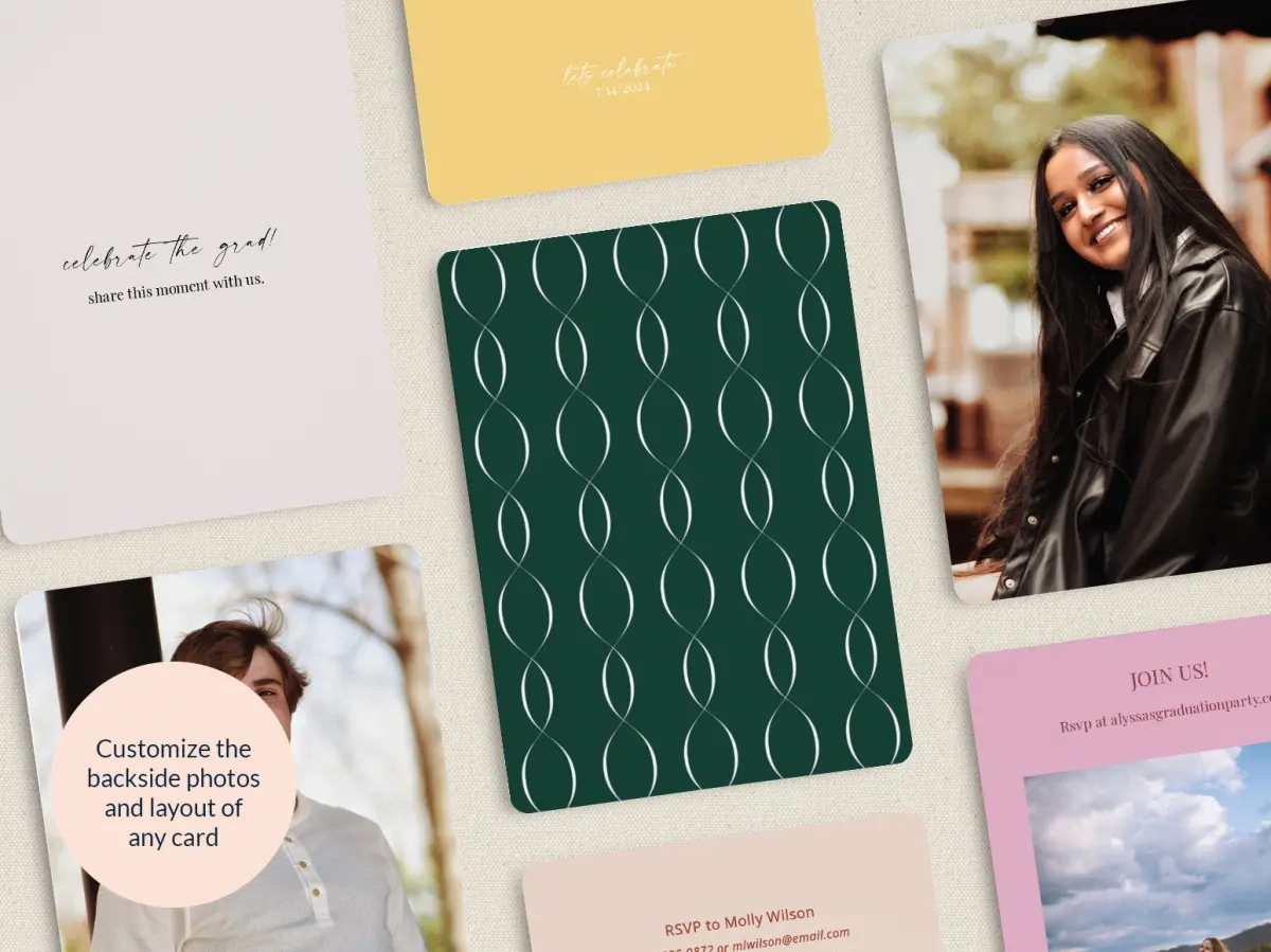 Grad Card Back