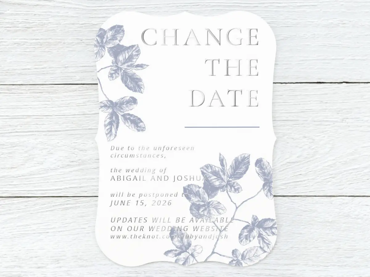 Save the Date Card Front