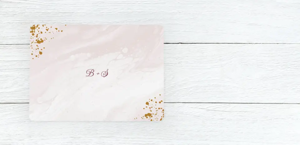 Save the Date Card Back