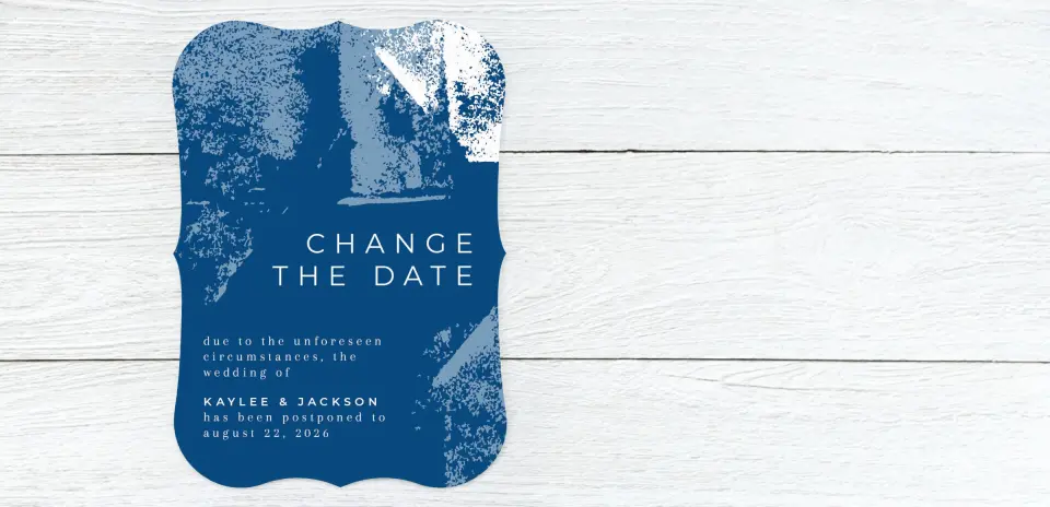 Save the Date Card Front