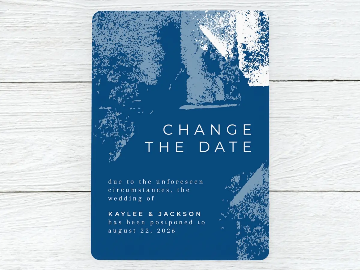 Save the Date Card Front