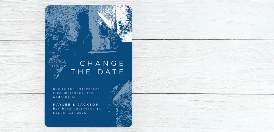 Save the Date Card Front