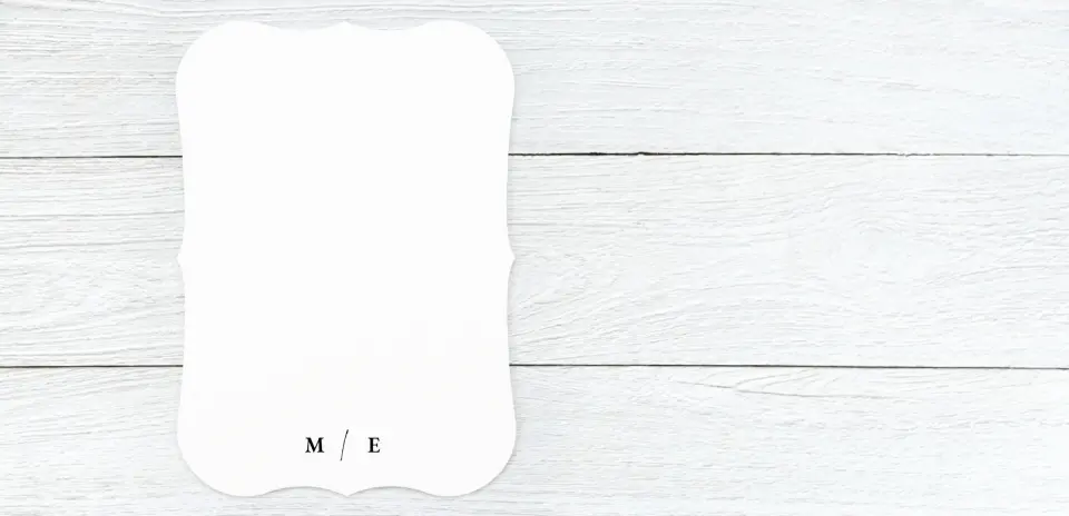 Save the Date Card Back