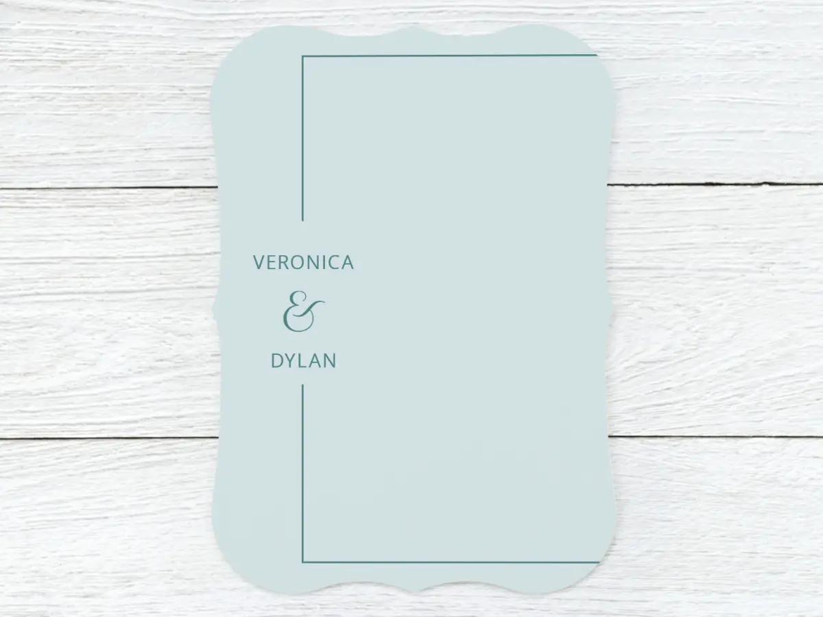 Save the Date Card Back