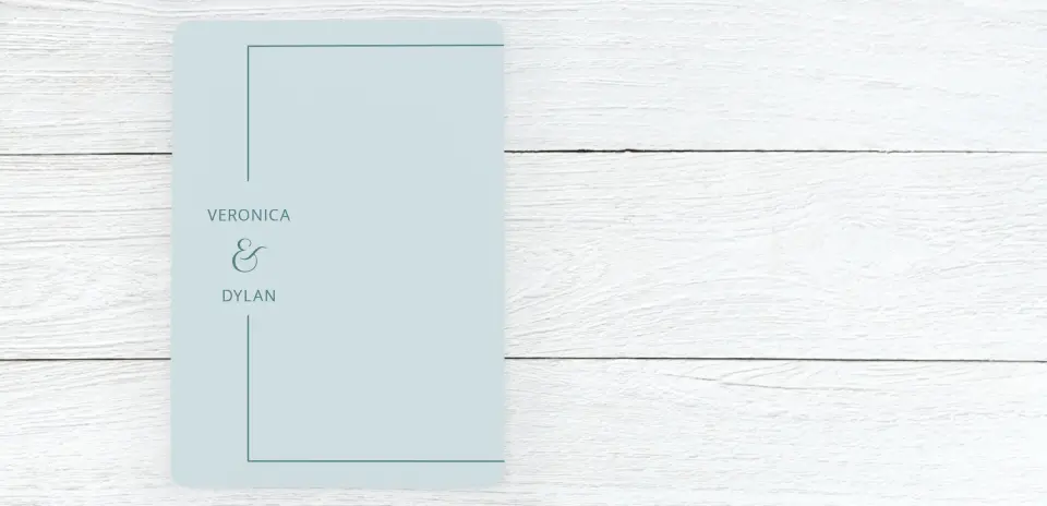 Save the Date Card Back