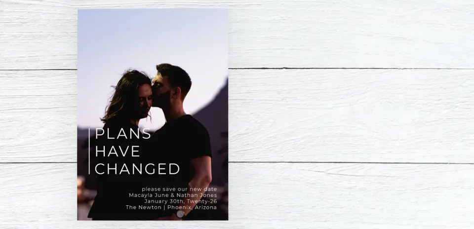 Save the Date Card Front