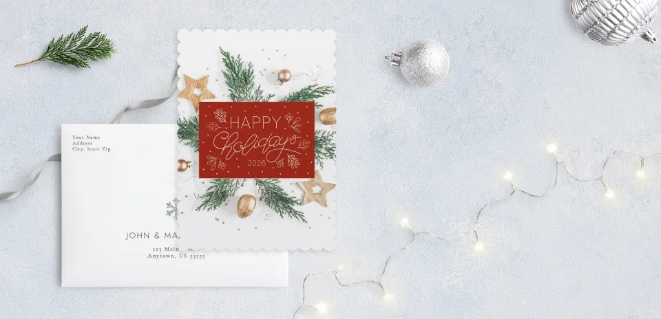 Front with Envelope Design