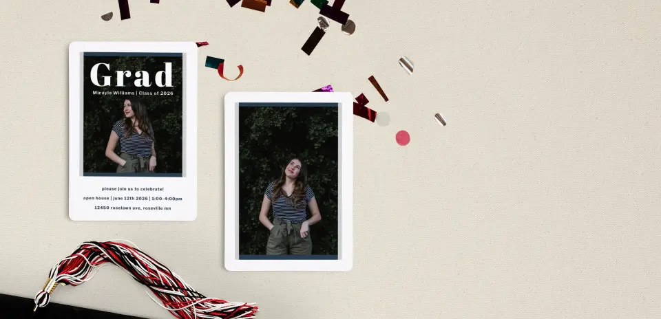 Grad Card Back