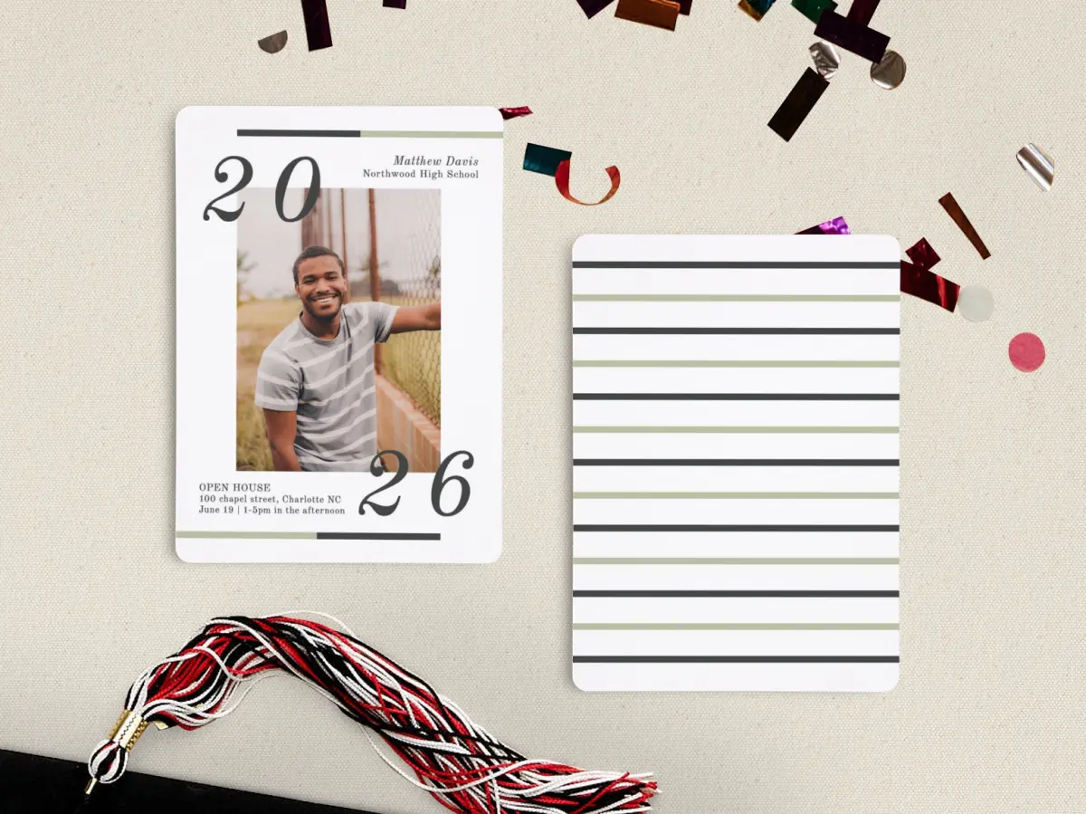 Grad Card Back