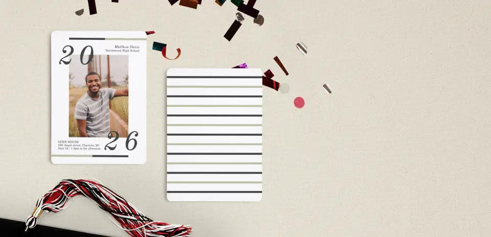 Grad Card Back