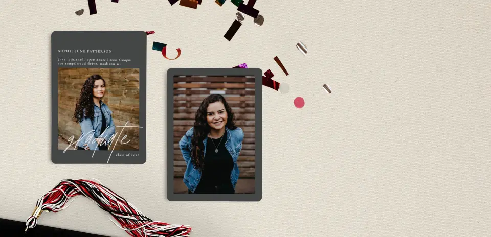 Grad Card Back