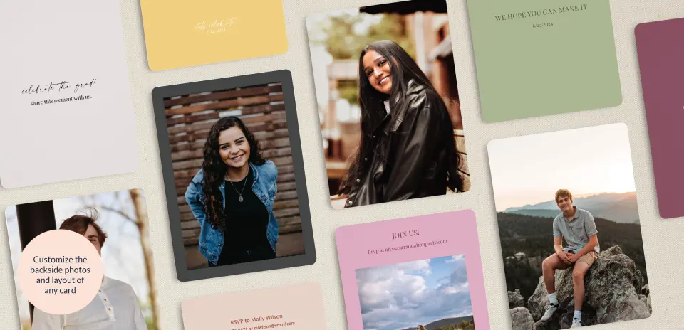 Grad Card Back